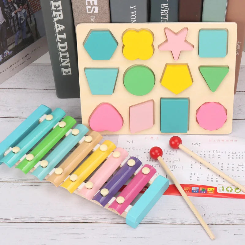 Montessori Wooden 3D Educational Toy